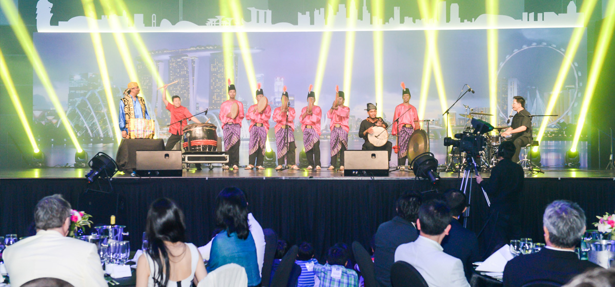 Incentive Awards Event in Singapore: Music and Spectacle